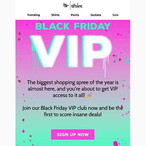 Black Friday VIP